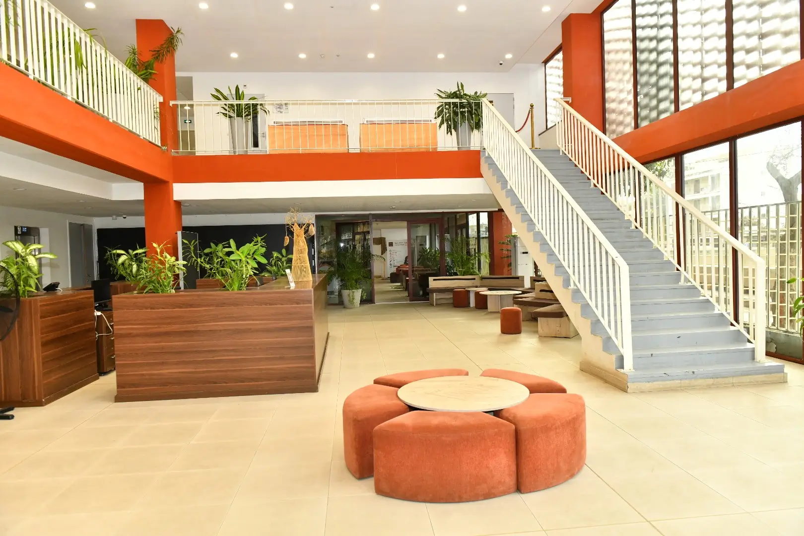 Campus Baobab ISM — Vue du intérieur 3